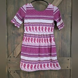 Old Navy Floral Paisley Dress Size Girls Large